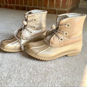 Jack Rogers Miss CHLOE Glitter Rain Boots